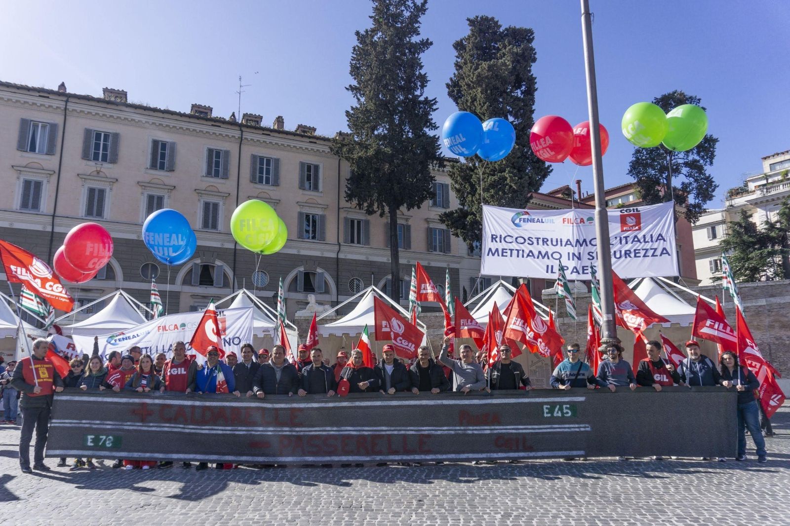 Completamento E78: venerdì i sindacati dal Prefetto. “Riaprire i cantieri”