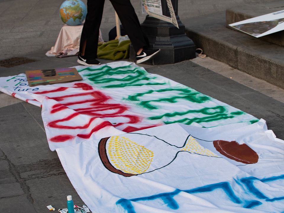 Flash mob di Fridays For Future all’assemblea Anci
