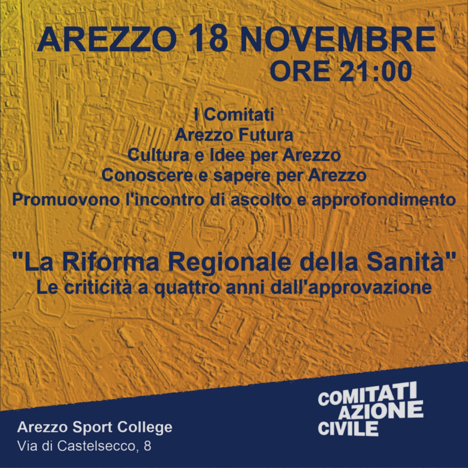 “La Riforma Regionale della Sanità – Le criticità a quattro anni dall’approvazione”