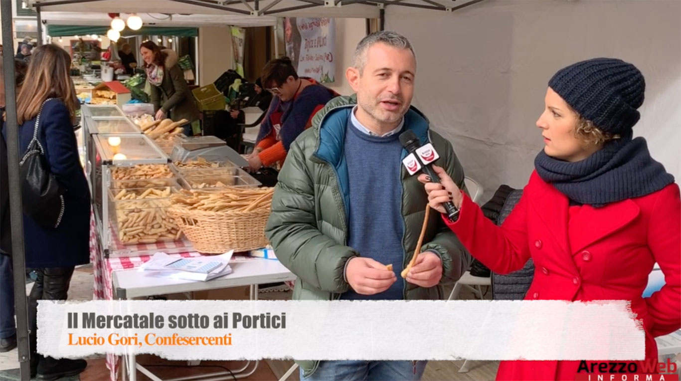 Il Mercatale sotto ai Portici, prodotti e produttori aretini in primo piano