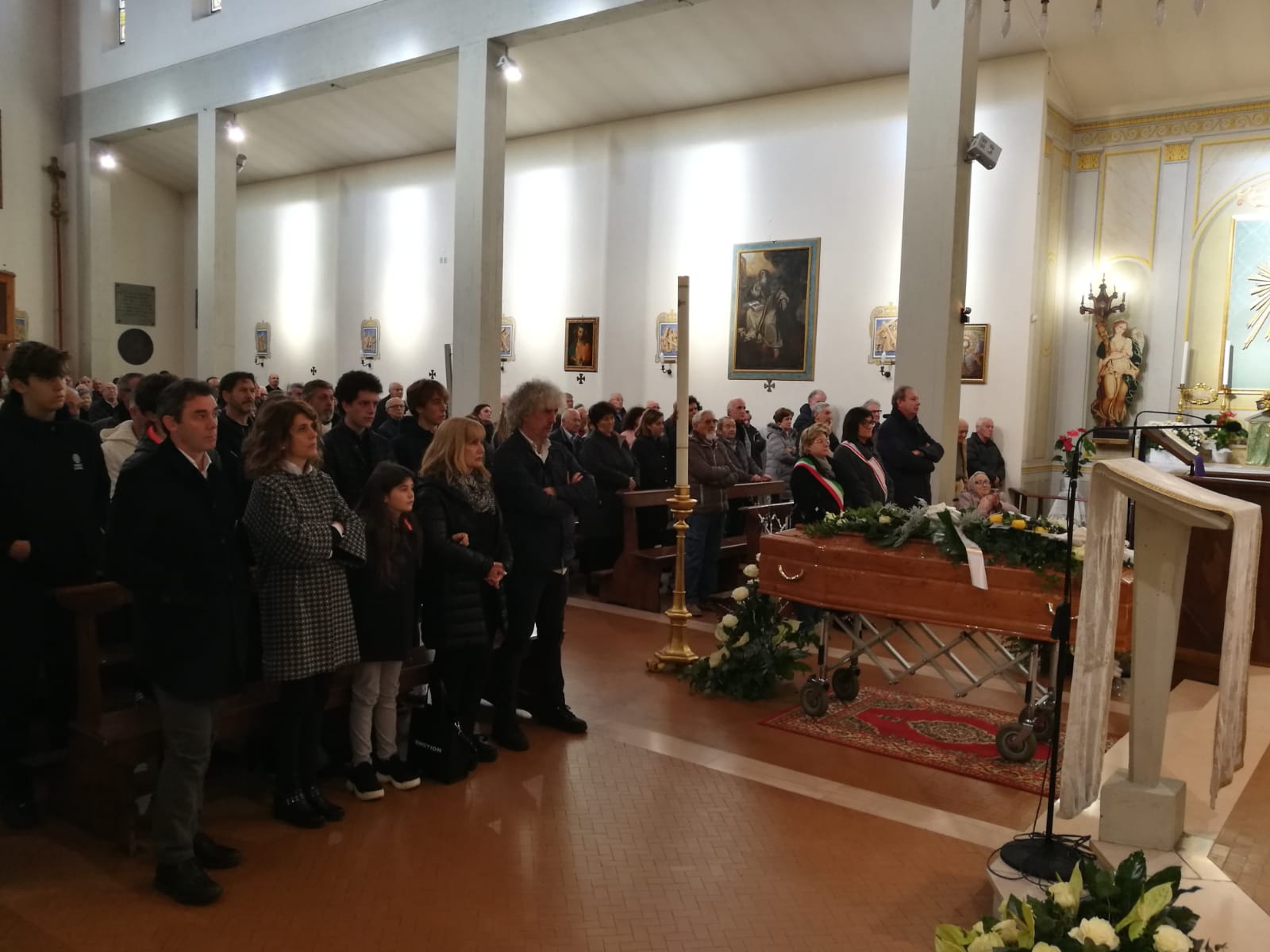 A Olmo il commosso addio a Donato Palarchi