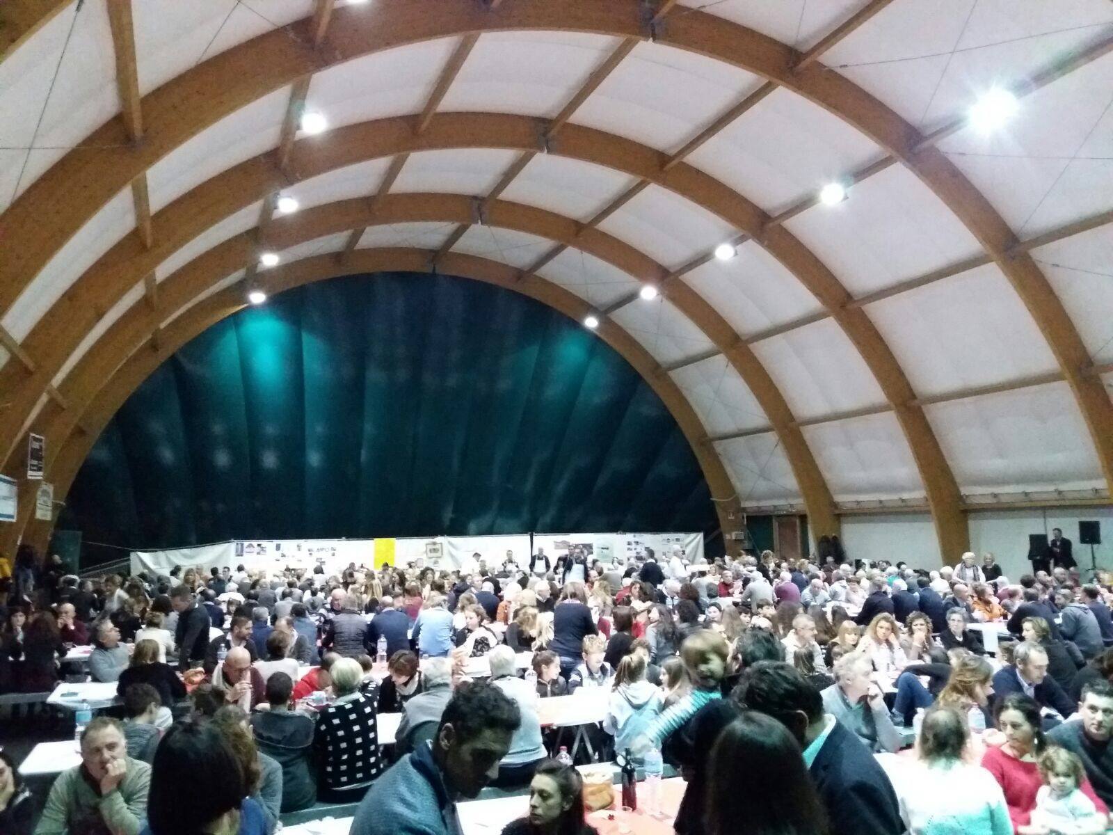 “Cena di Beneficenza” pro Caritas alla Polisportiva Montecchio