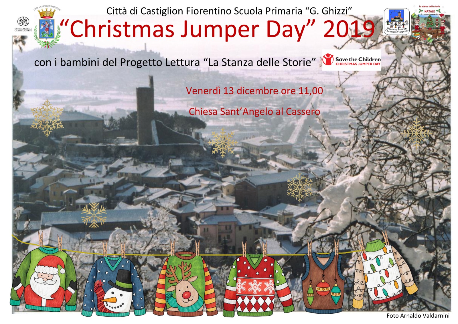 “Christmas Jumper Day 2019” a Castiglion Fiorentino