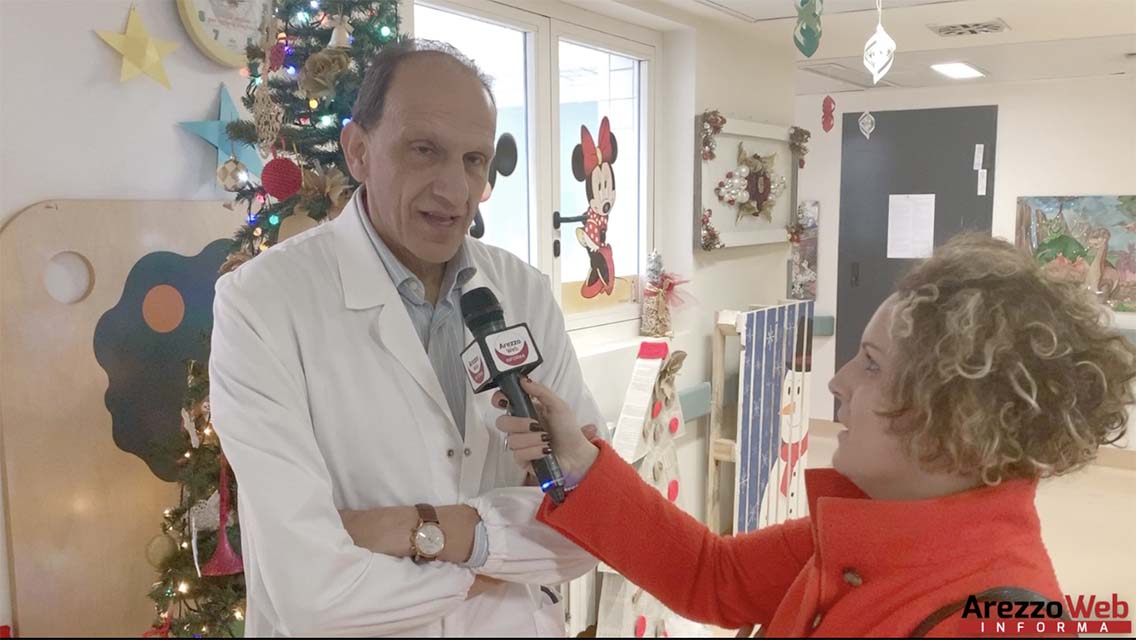“Grazie aretini, anche questo Natale avete illuminato gli occhi dei bimbi della pediatria”