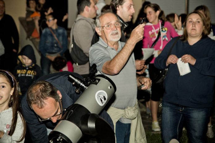 Planetario, osservazione, immagine di Edoardo Certini