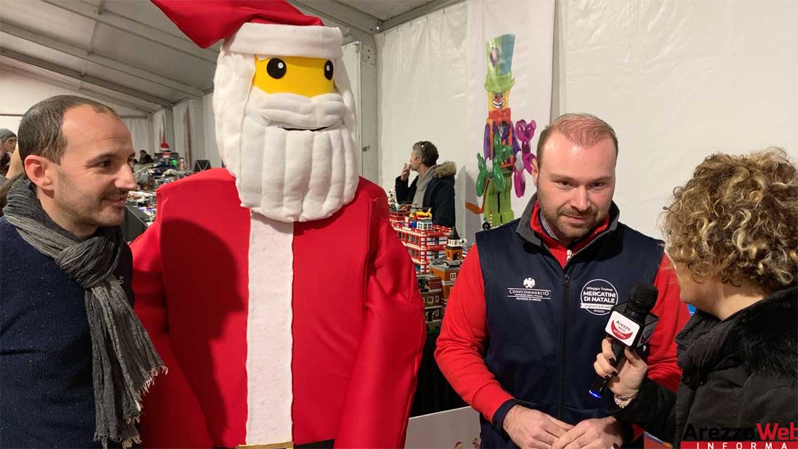 Natale ad Arezzo, spazio alla creatività al Villaggio Lego