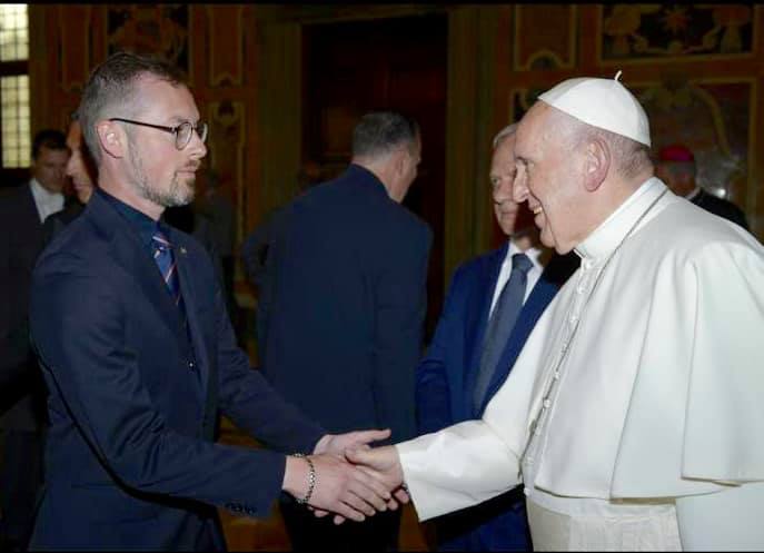 Tanti auguri a Papa Francesco dal CSI Arezzo per i suoi 83 anni