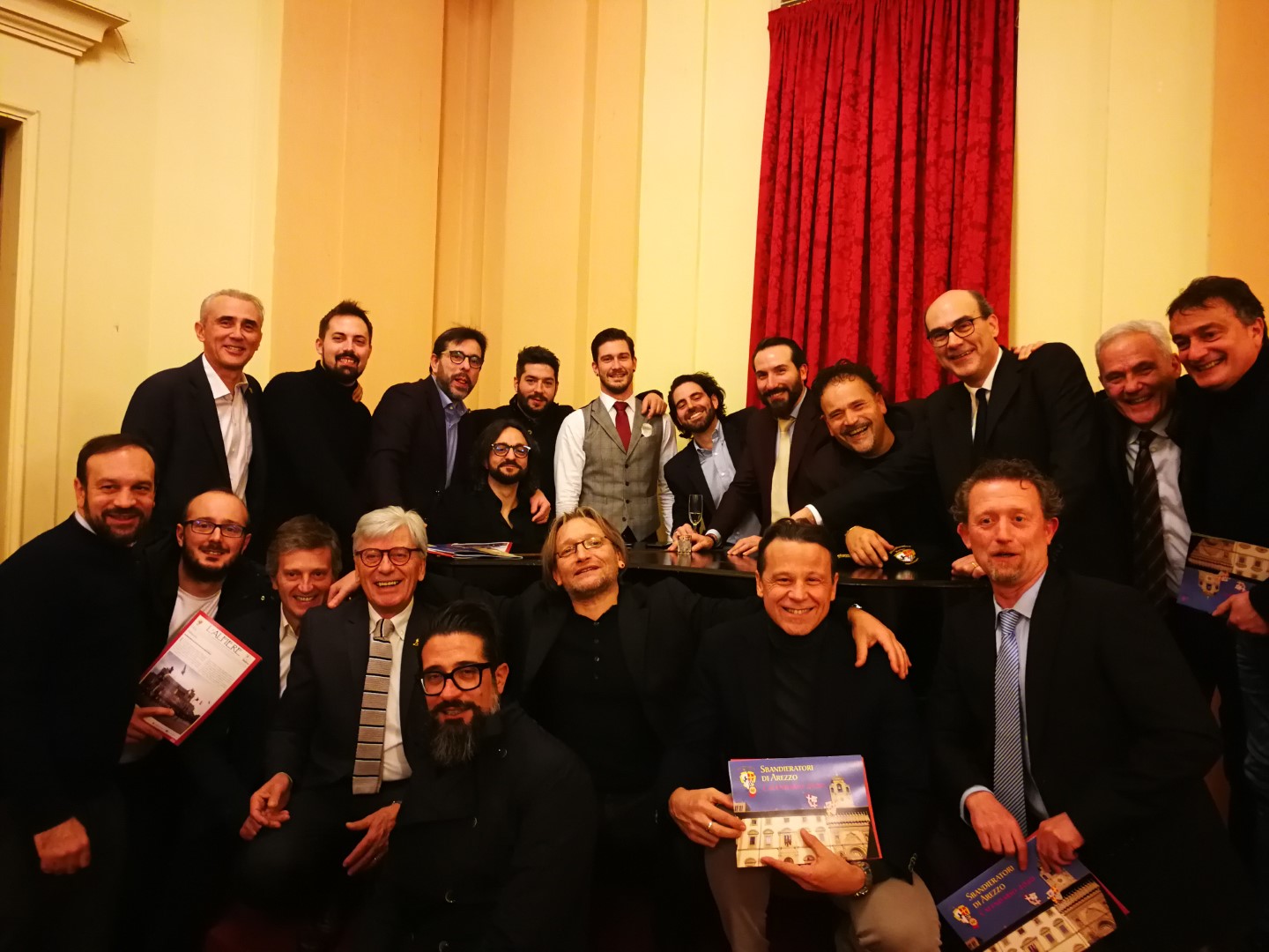 La Cena Sociale del Gruppo Sbandieratori di Arezzo