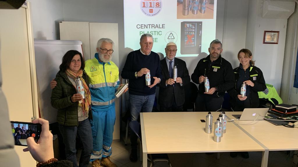 Una Centrale 118 “plastic-free” grazie alla donazione della Misericordia