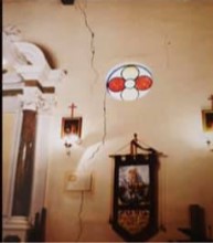 Chiesa inagibile, celebrazioni natalizie negli stand della festa estiva