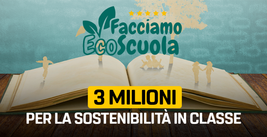 Facciamo EcoScuola, l’iniziativa del M5S finanziata dai parlamentari pentastellati