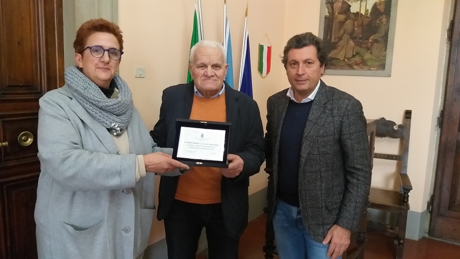 Una targa a Leonello Cangeloni e alla Polisportiva Montecchio