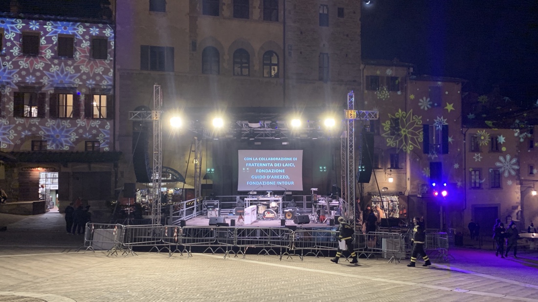 Ad Arezzo il Capodanno 2020 si festeggia in piazza Grande