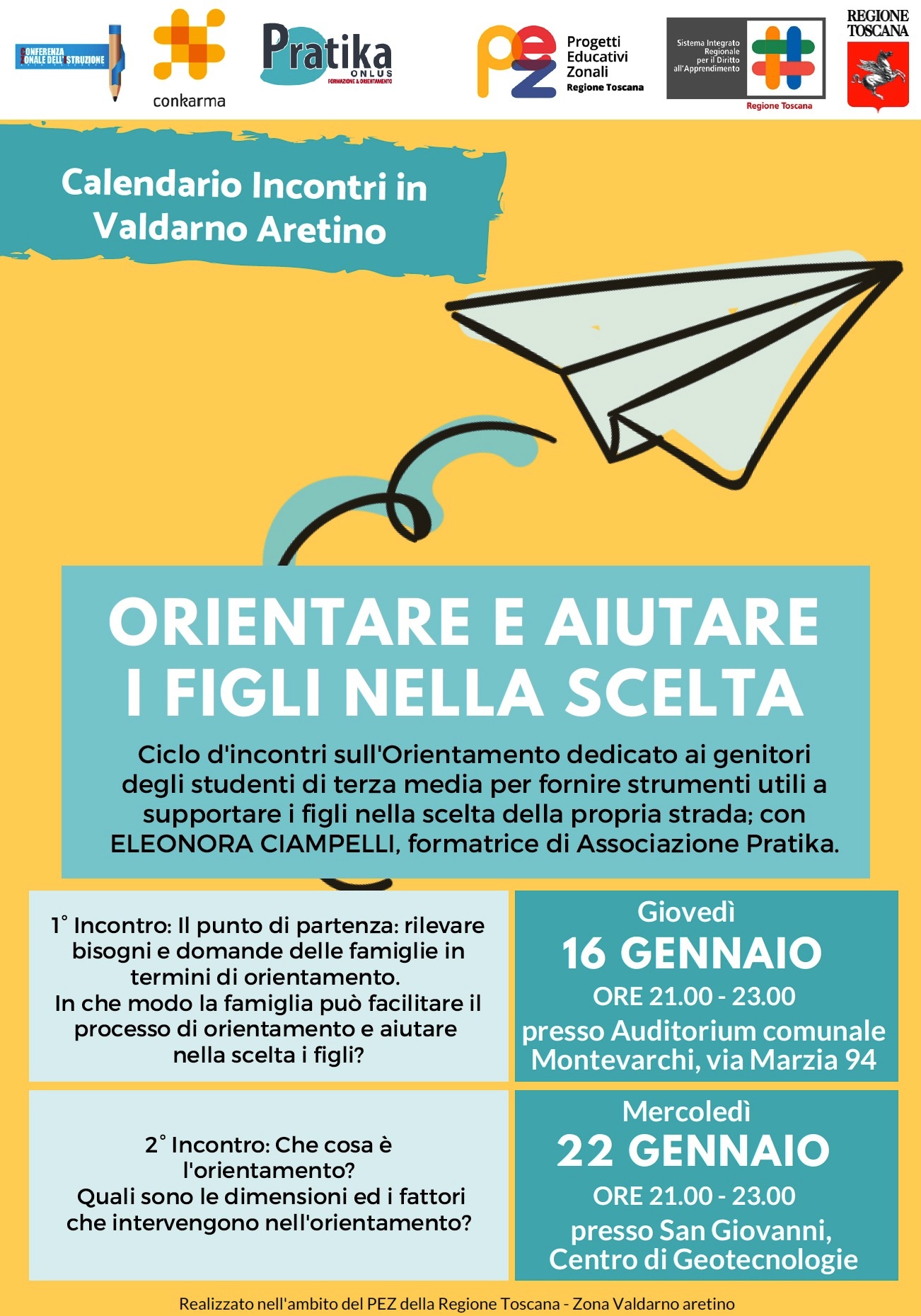 Conferenza Zonale per l’Istruzione e l’Educazione  sull’orientamento scolastico