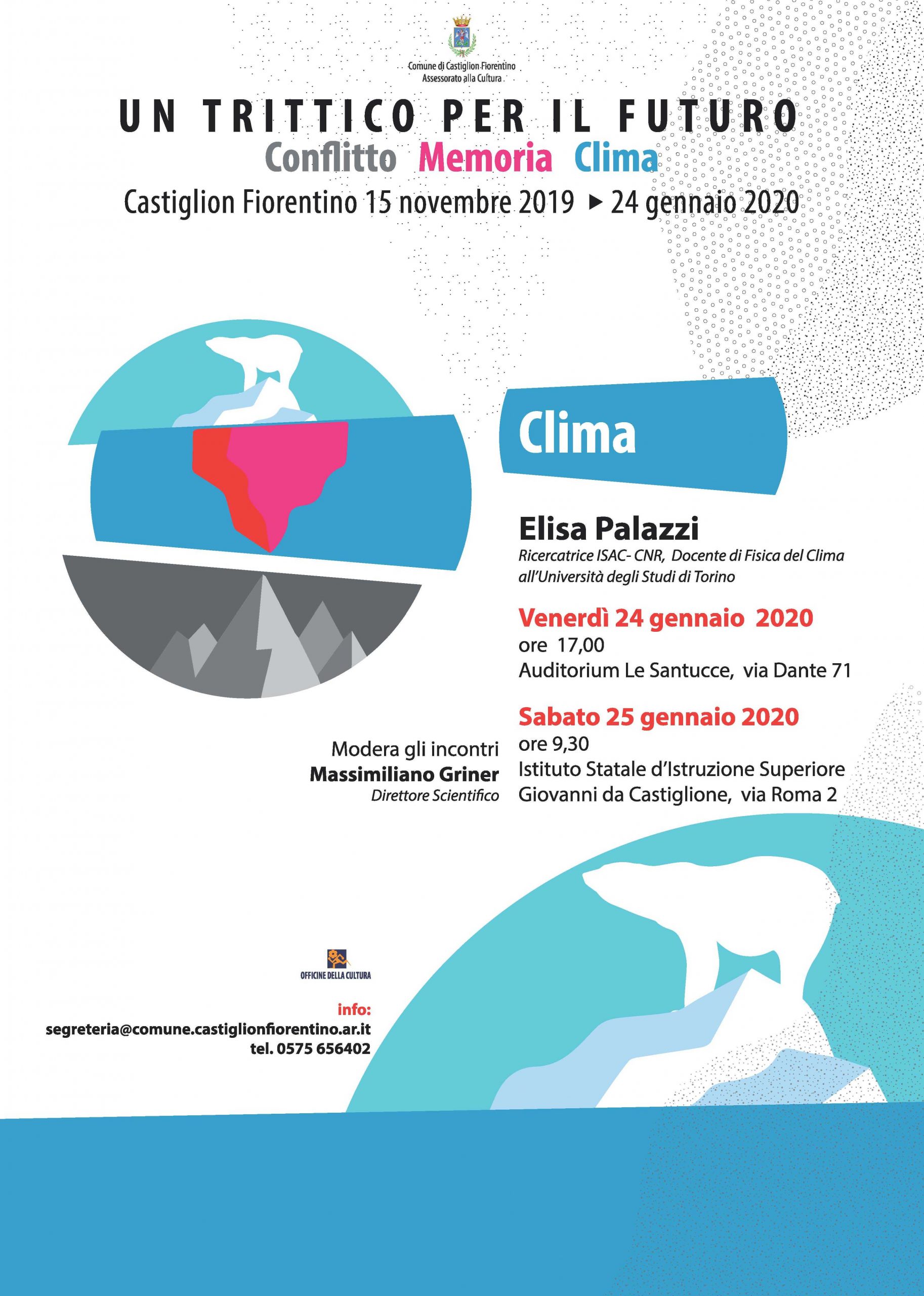 “Un Trittico per il Futuro”, domani e sabato si parlerà di Clima