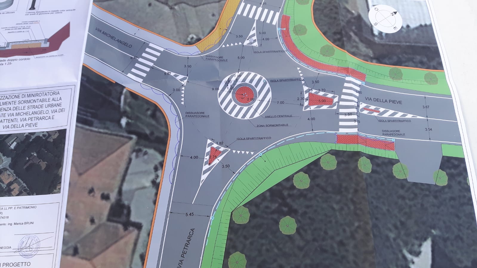 Rotatoria di Terontola, via ai lavori