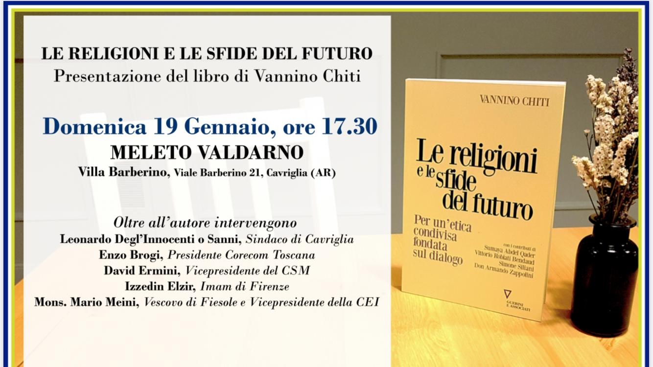 Vannino Chiti e la sfida delle religioni per il futuro