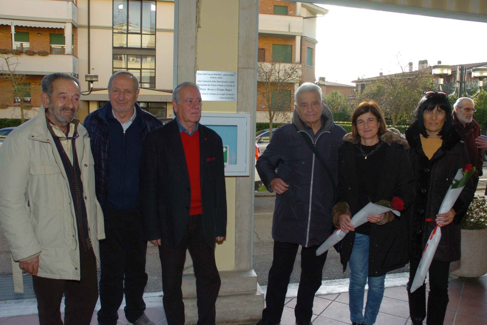 Un defibrillatore in ricordo di Piero Bruni e Filippo Bagni. Ma anche di tutte le vittime sul lavoro