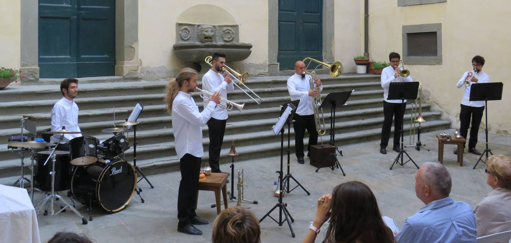 Auditorium Le Fornaci, “Tra classica e pop” il Bright Brass Quintet & Percussion in concerto