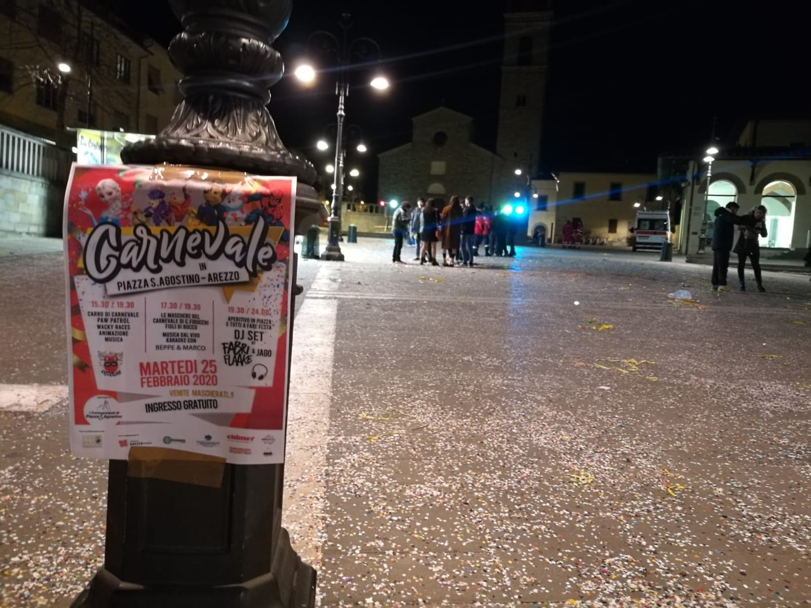 Il Carnevale ai tempi del Coronavirus. Evento in Sant’Agostino andato deserto