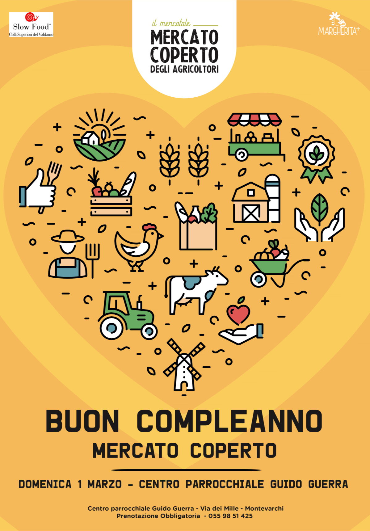 Il compleanno del Mercato Coperto di Montevarchi