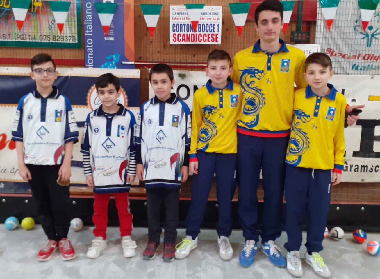 Bocce, Campionato Juniores Società Raffa: a Cortona 3 punti per La California e Scandiccese