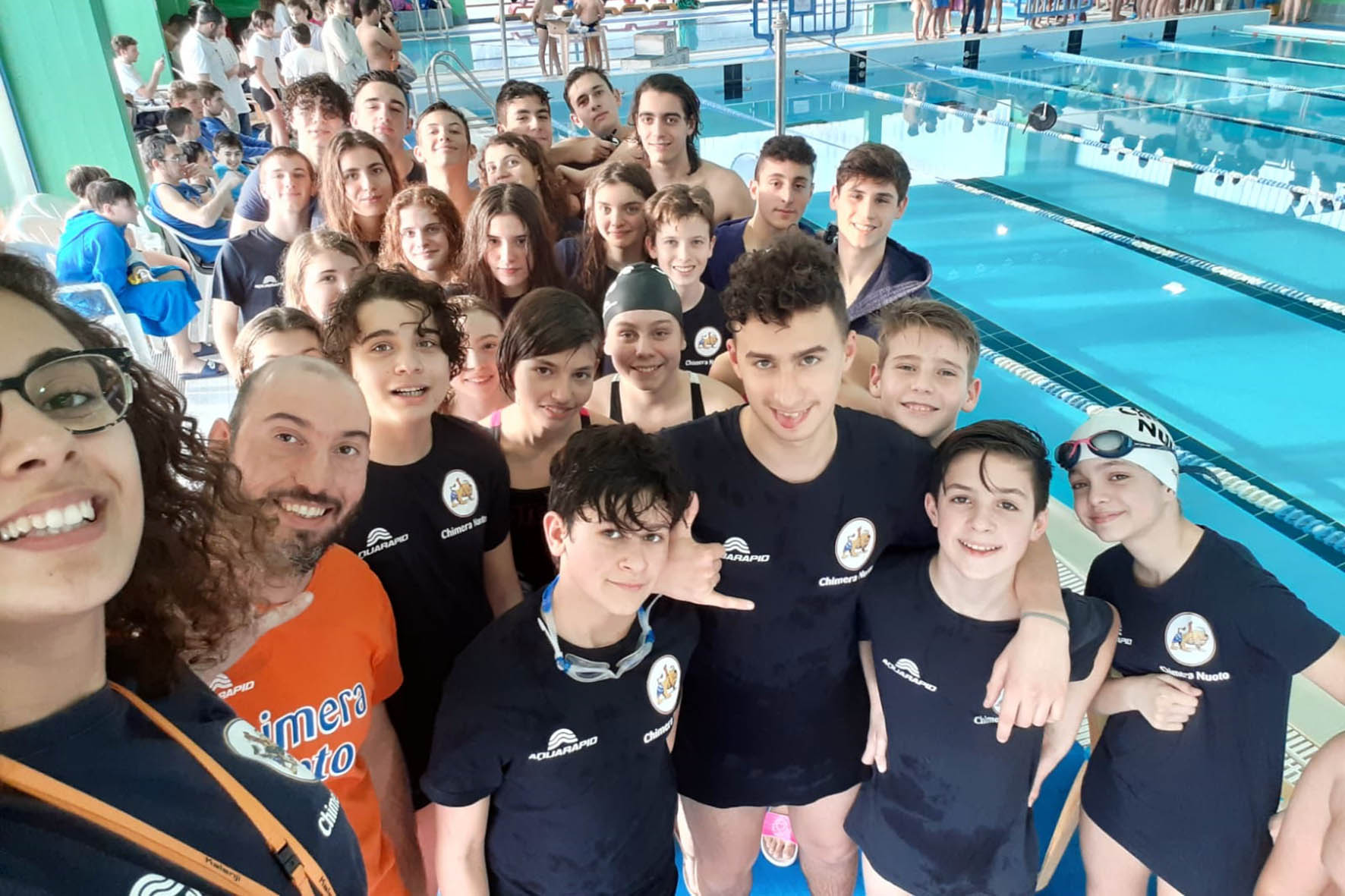 Il Propaganda della Chimera Nuoto debutta con venticinque medaglie