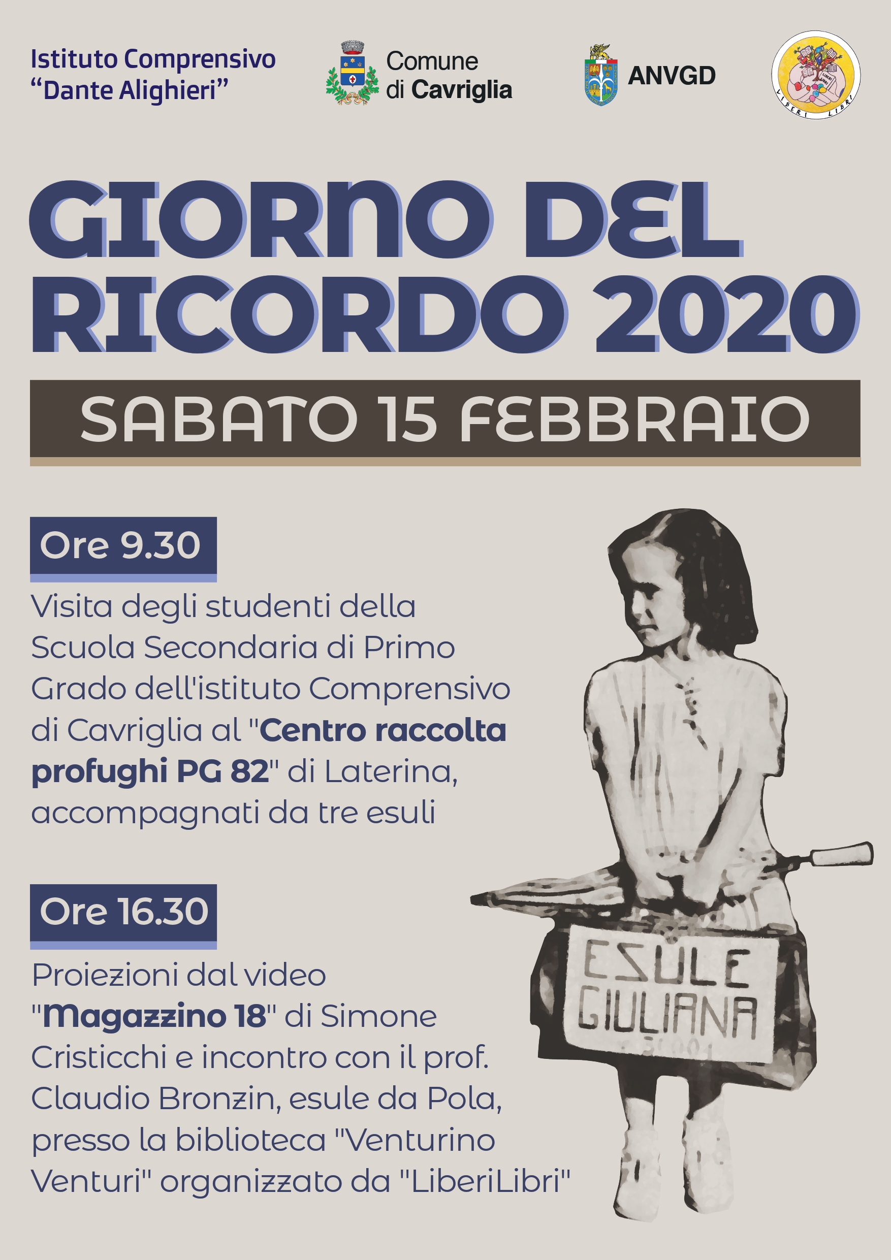 “Giorno del Ricordo” a Cavriglia: visita al centro di raccolta profughi di Laterina e testimonianze degli esuli