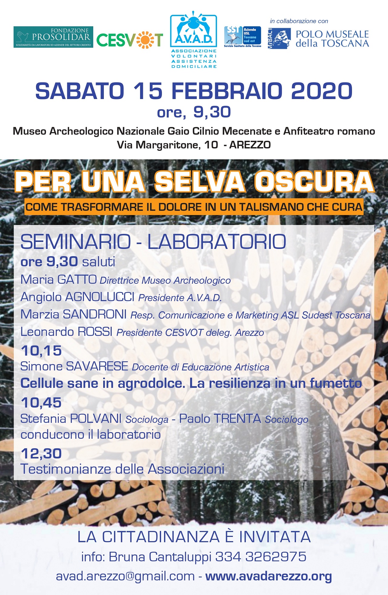 Museo Archeologico Nazionale e Anfiteatro Romano di Arezzo : seminario tra arte, cultura e solidarietà