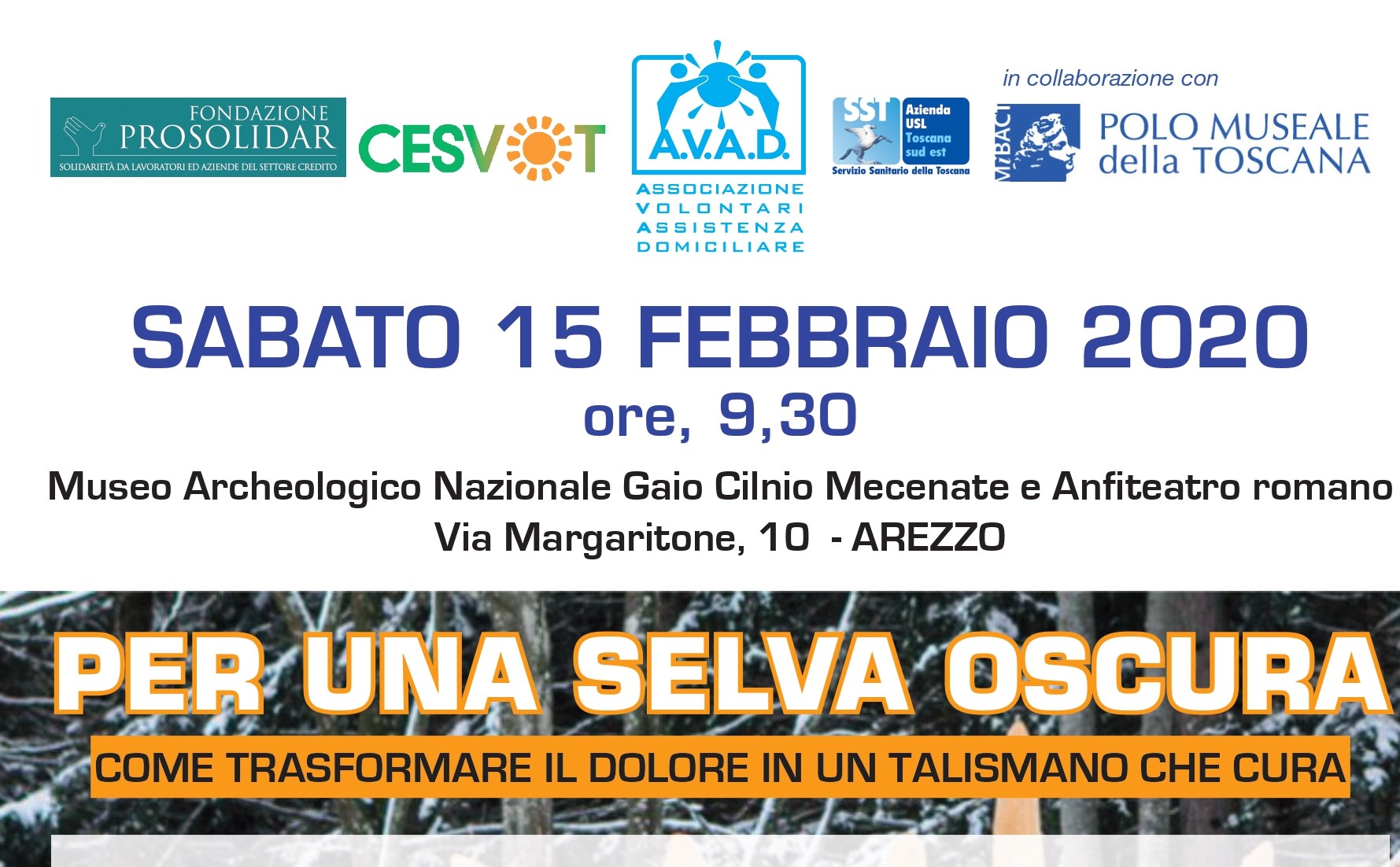 Un incontro tra arte e cultura per  accogliere il valore della solidarietà