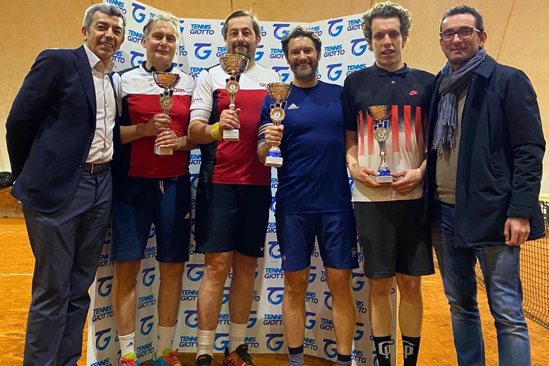 Doppietta del Tennis Giotto ai campionati provinciali di Quarta Categoria