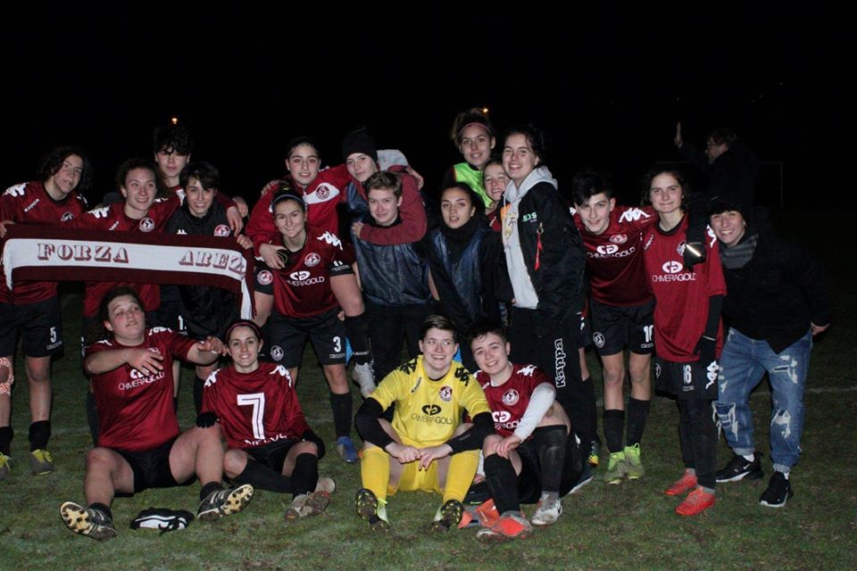 ACF Arezzo: La formazione Juniores vince il campionato