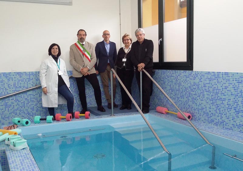 Cerromondo, la vasca riabilitativa ha iniziato l’attività