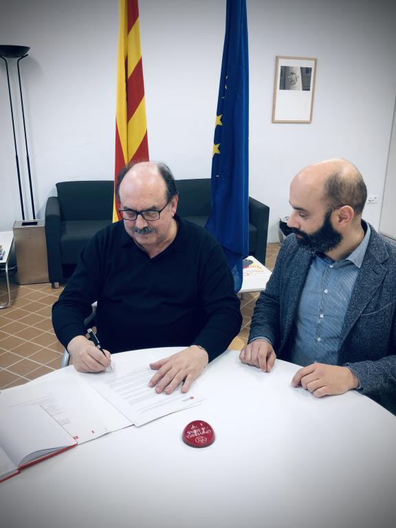 L’Università di Siena firma in Catalogna un accordo quadro con l’Università di Vic
