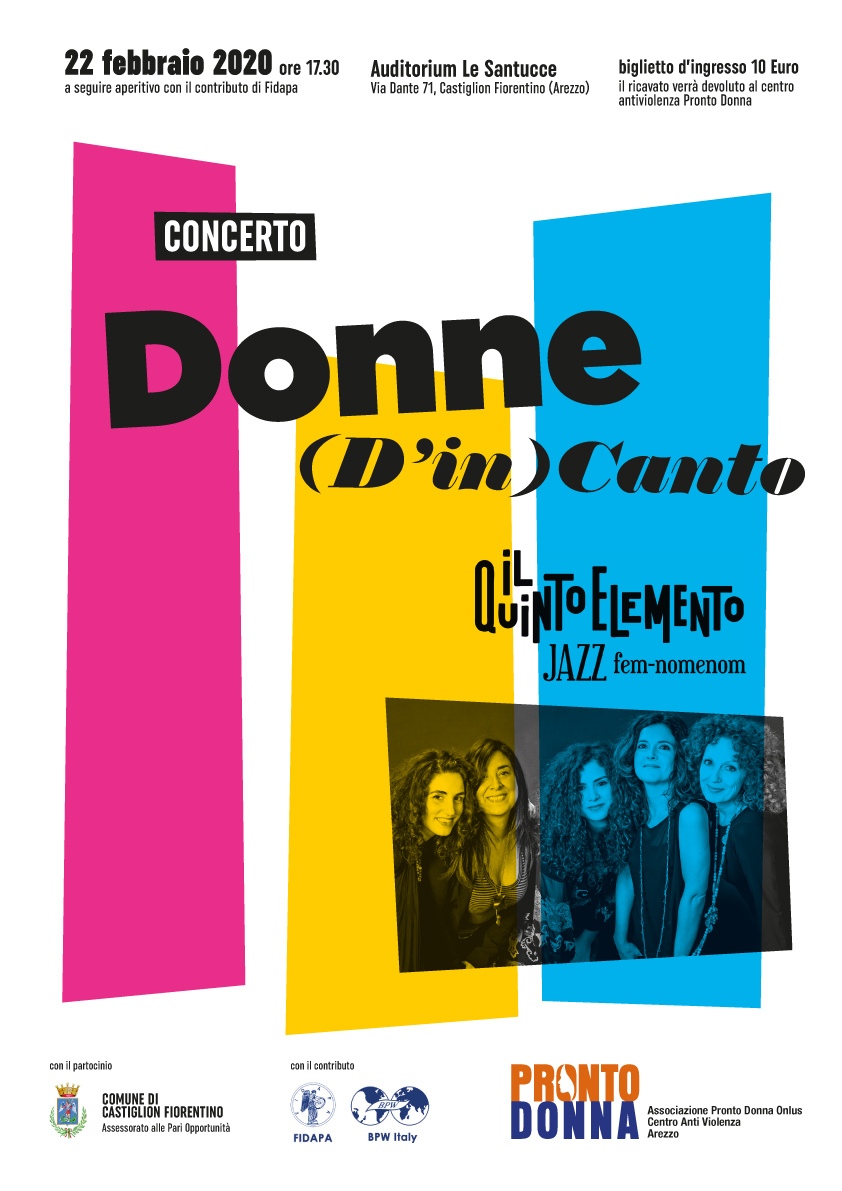 “Il Quinto Elemento” all’Auditorium Le Santucce per celebrare le donne