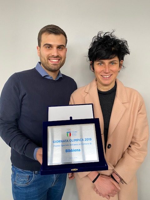 Premio speciale dell’anno CONI al comune di Bibbiena