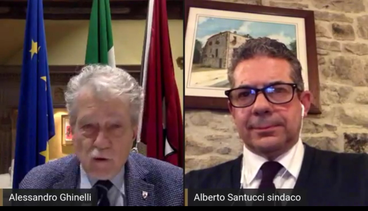 Santucci: “il focolaio partito da un antiquario che era stato in Lombardia. Ad oggi 30 positivi, 3 decessi. Un anziano in gravi condizioni”