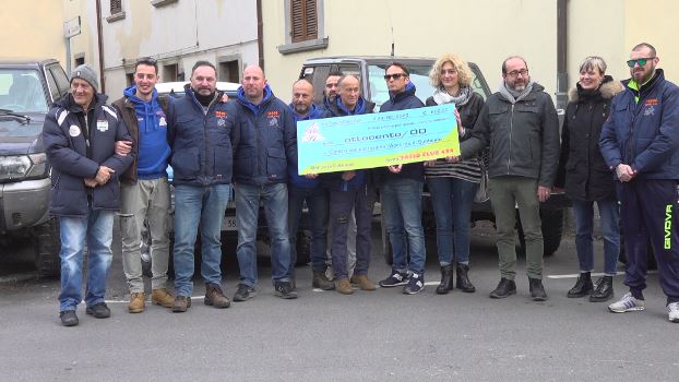 Dallo sport una donazione all’Accordo centro di socializzazione di Subbiano