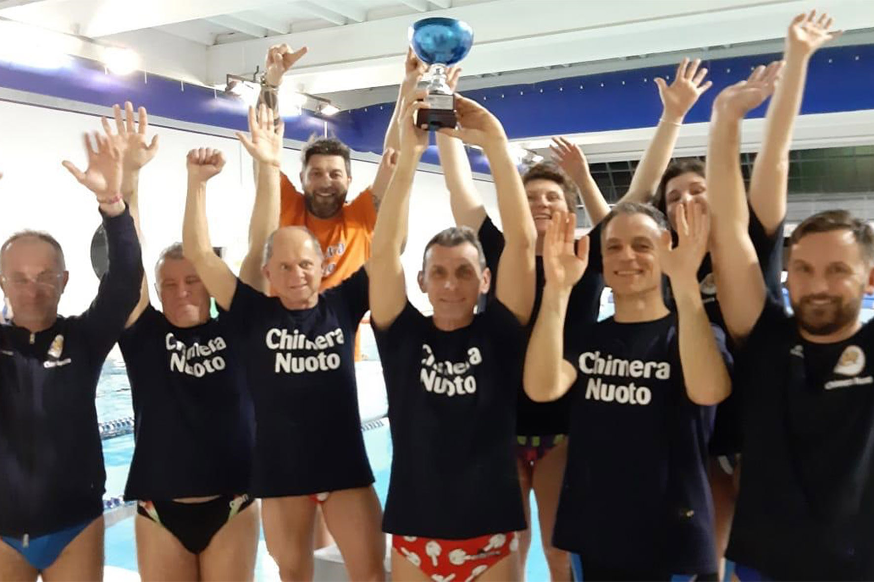 La Chimera Nuoto è terza ai Campionati Toscani Master