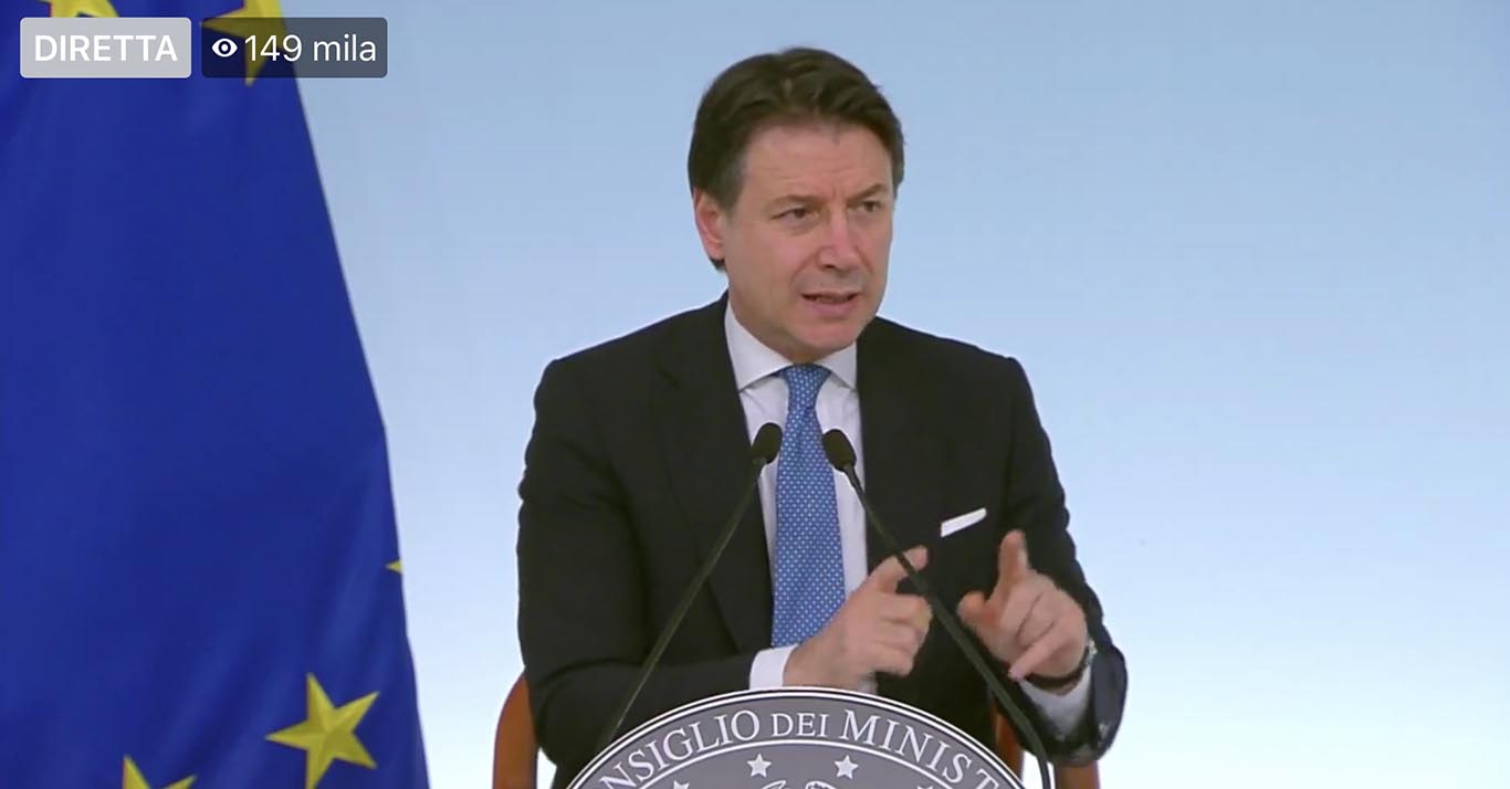 Coronavirus, tutta l’Italia diventa “zona protetta”: spostamenti vietati se non per comprovate necessità. Conte: “Non c’è più tempo”