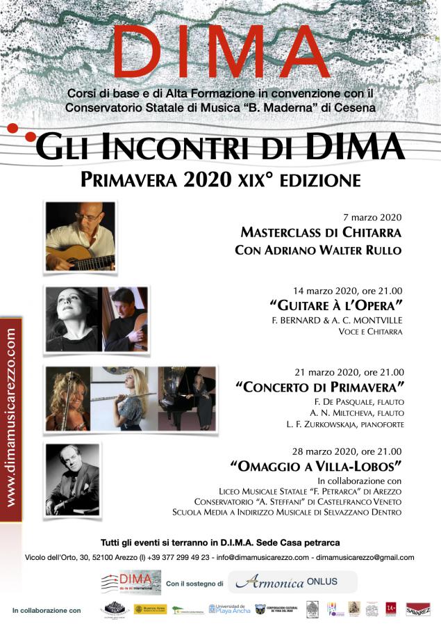 Primavera Musicale con la XIX edizione de gli incontri di DI.MA.