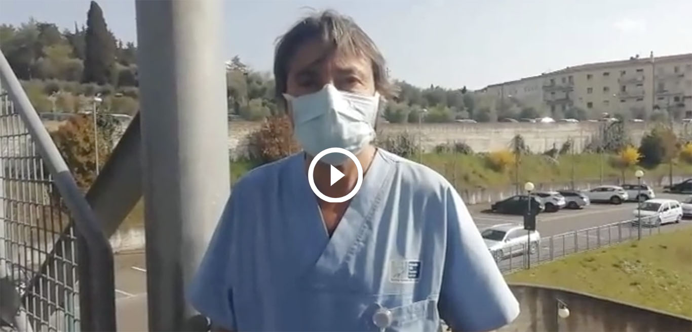 Il responsabile della Pneumologia: “non mi sarei mai aspettato di dover affrontare un’emergenza così grave”
