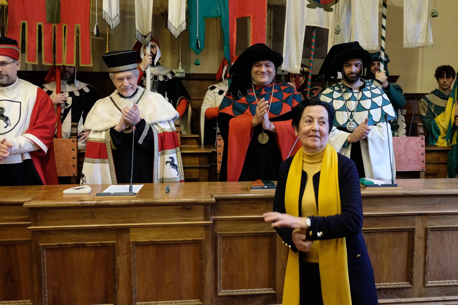 A Flora Gualdani il premio Civitas Aretii
