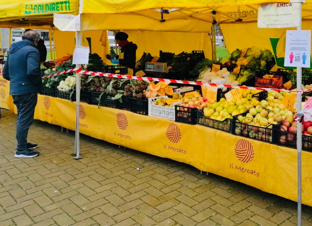 Coronavirus, Coldiretti: “Mercati di Campagna Amica presidio e servizio per la collettività”