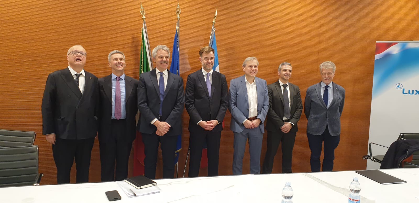 Il sindaco Ghinelli ha incontrato a Firenze i ministri dell’economia e finanze del Lussemburgo