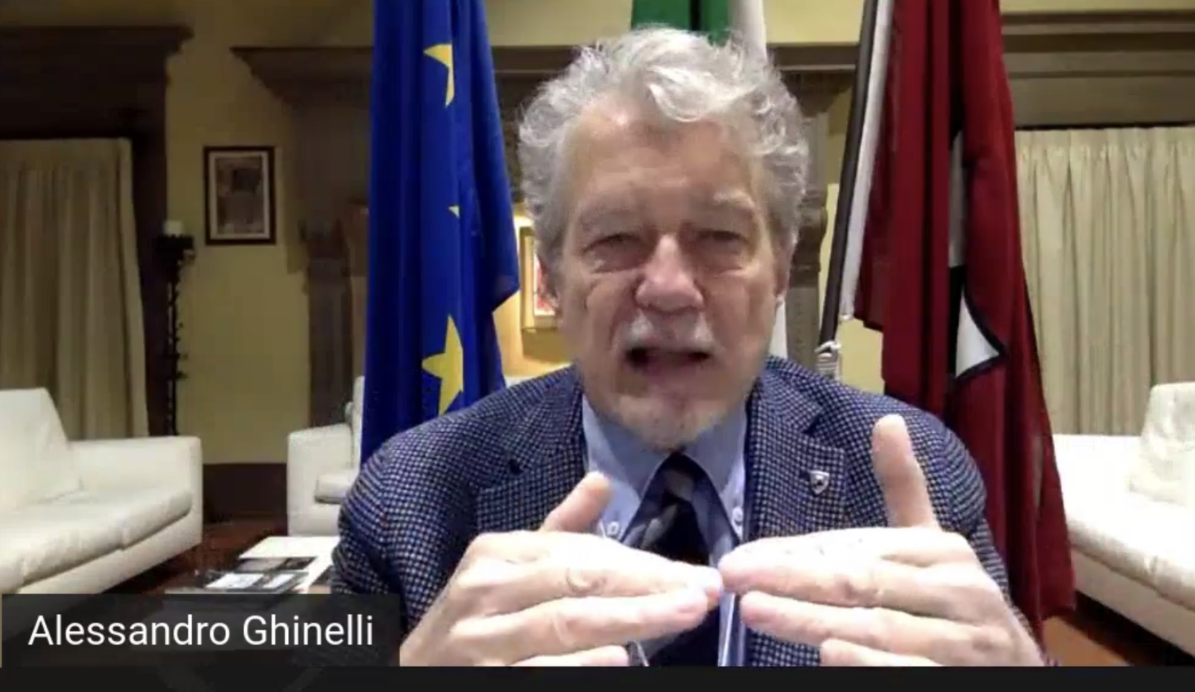Ghinelli: “la distribuzione delle mascherine a domicilio. Da mercoledì o forse già da domani pomeriggio”. Saltata ipotesi seggi