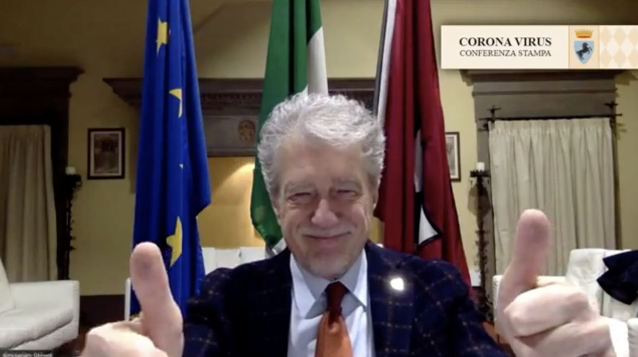 Ghinelli: “nessun nuovo contagio in città, ma continuate a rispettare le regole. Chiederò a Rossi più restrizioni rispetto al Ministero dell’Interno”