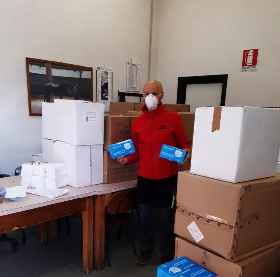 Al via nei comuni dell’Unione la distribuzione porta a porta delle mascherine arrivate dalla Regione