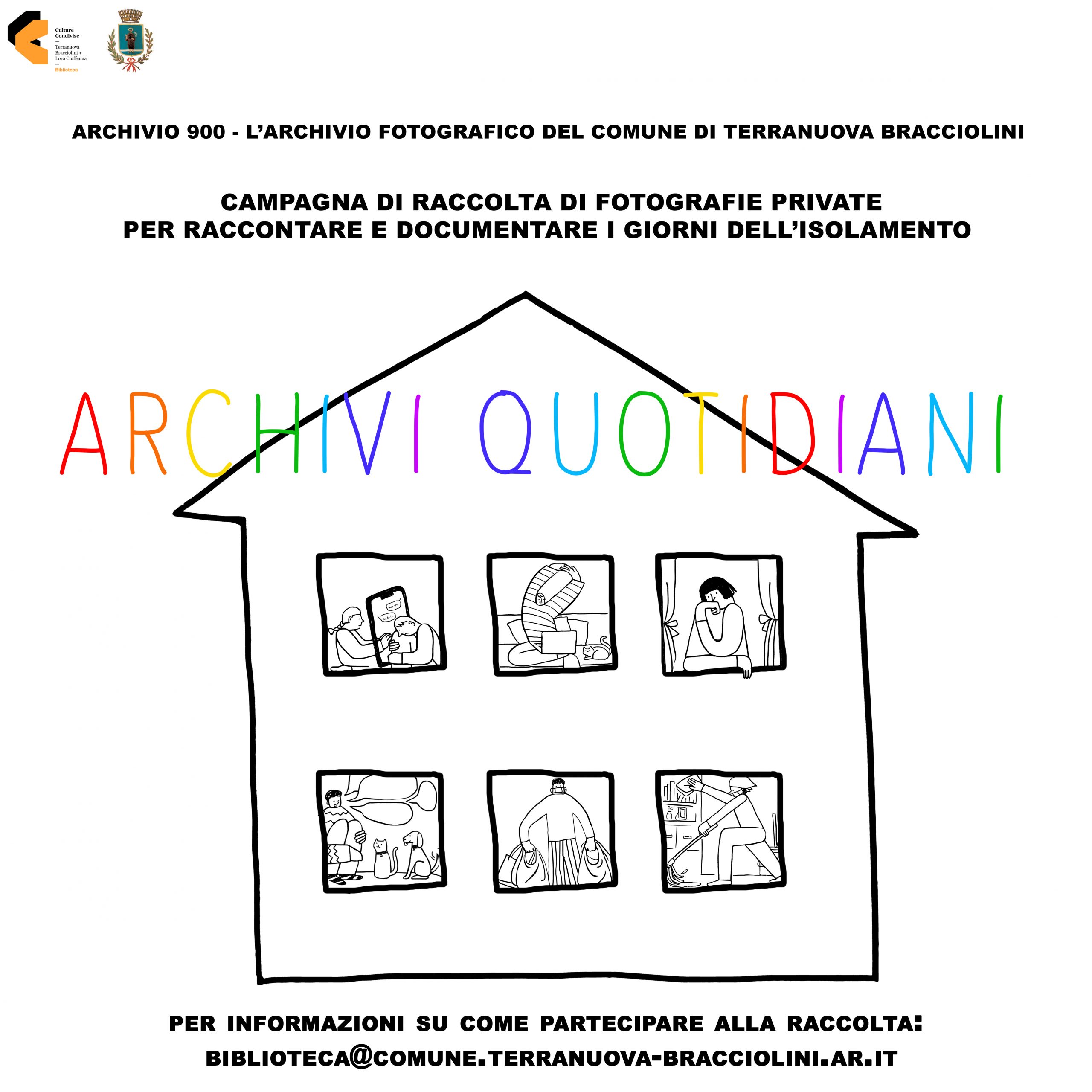 Terranuova Bracciolini, al via l’iniziativa ‘Archivi quotidiani’ per raccogliere foto e testimonianze dalla quarantena