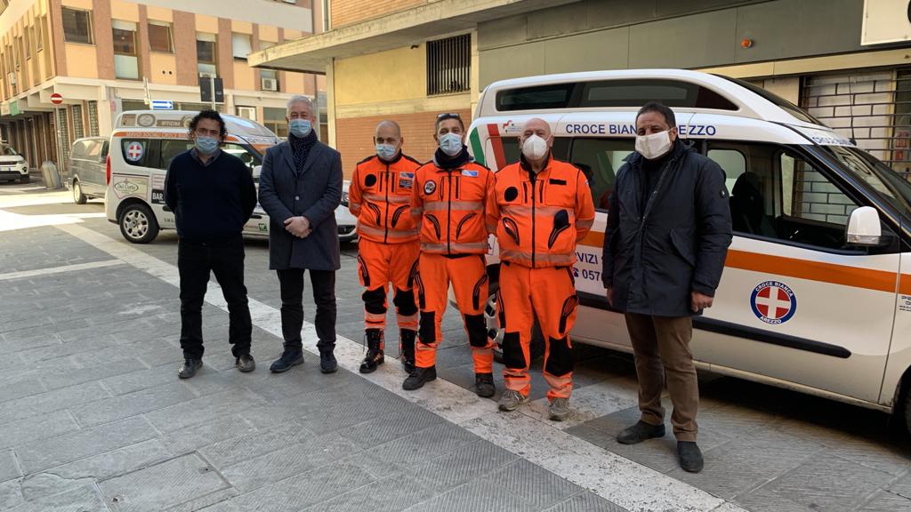 Croce Bianca in prima linea contro il Coronavirus. Al fianco del 118 nell’emergenza e dei più fragili con i servizi a domicilio
